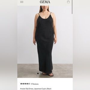 Ozma ANAISE SLIP DRESS, CUPRO size small